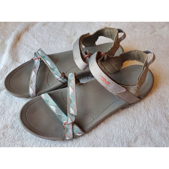 Teva Shoes - Teva Women Sz.11 Verra Suri Sandals Taupe Hiking Outdoors 1006263